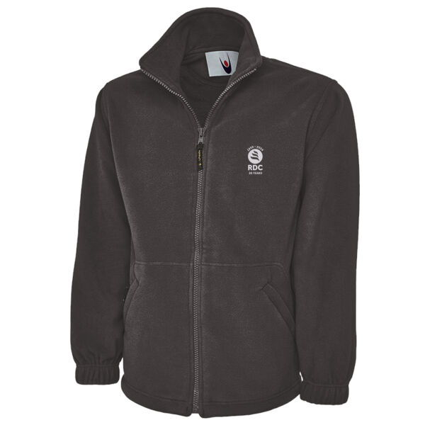 RDC 25 Full Zip Heavyweight Fleece with Personalised Left Sleeve Thumbnail