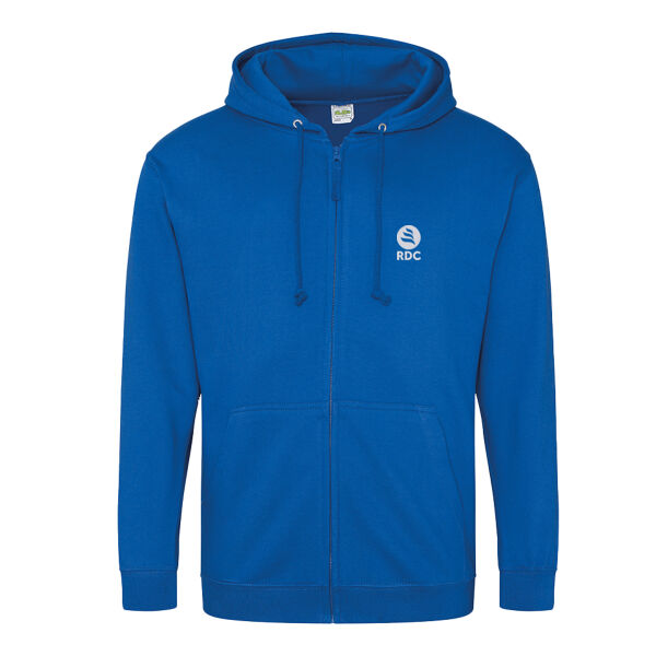 RDC Full Zip Hoodie with Personalised Left Sleeve Thumbnail