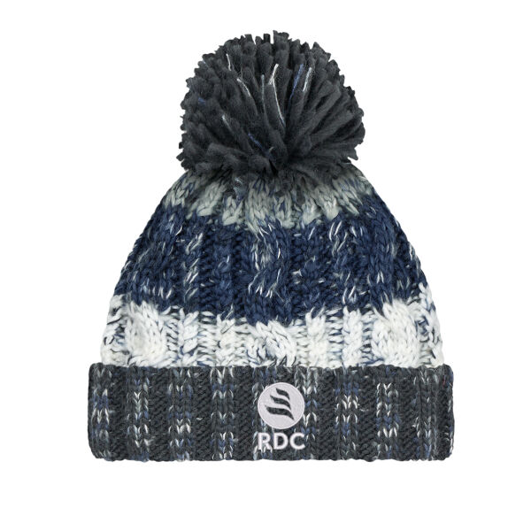 RDC Knitted Pom Beanie Thumbnail